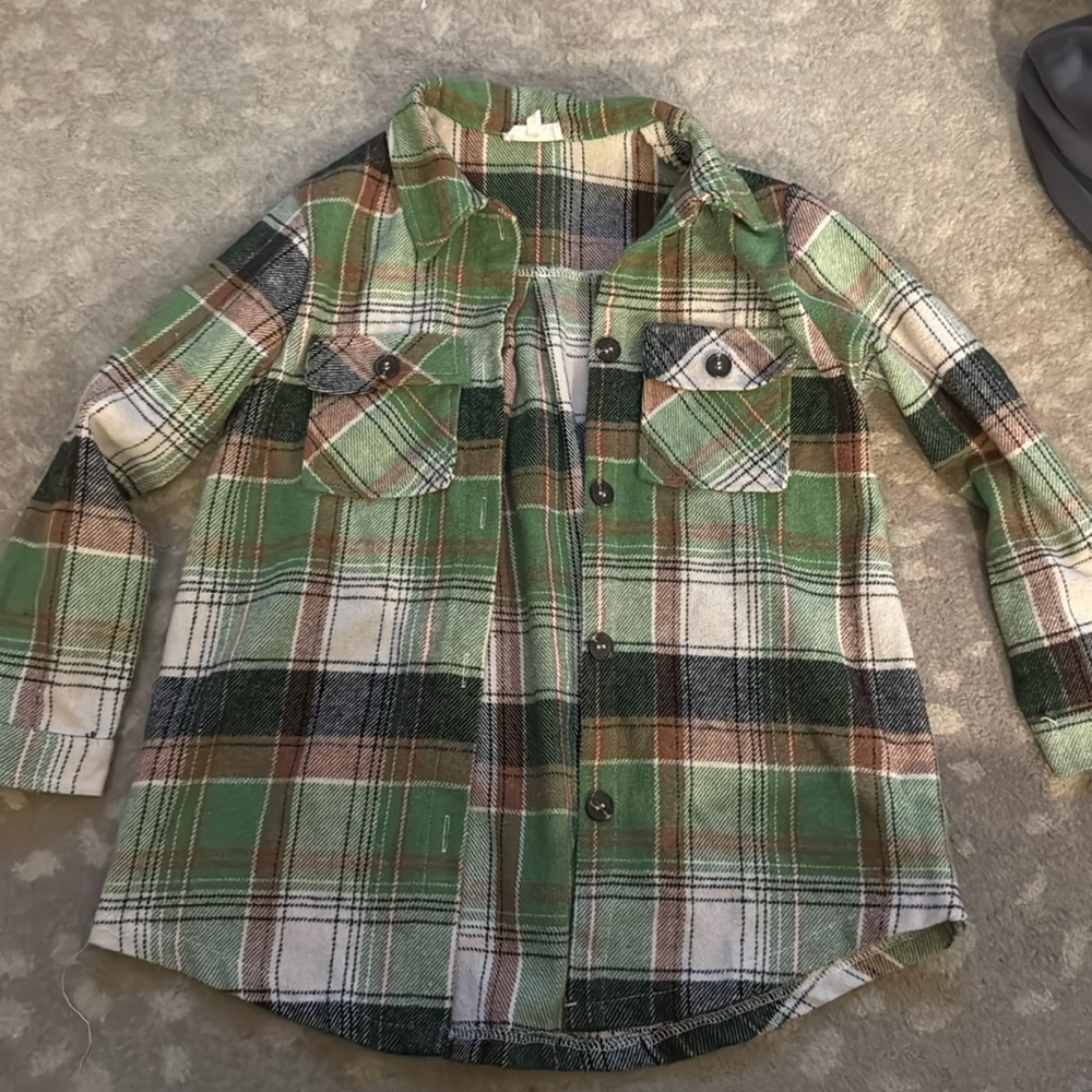 Hayden brand girls shacket- youth medium